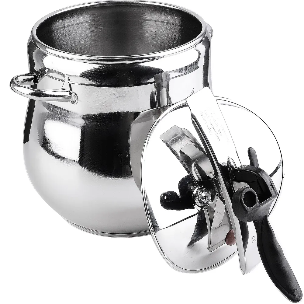 Скороварка Home Perfect 5 л из нержавеющей стали для индукции и газа