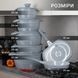 Набір каструль ROCKLAND COOKWARE SET на 22 предмета сірий з кришками з гранітним покриттям | каструлі | сковорода