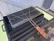 Профессиональная решетка-гриль ручной работы из нержавеющей стали AISI 304 (500х300 мм)